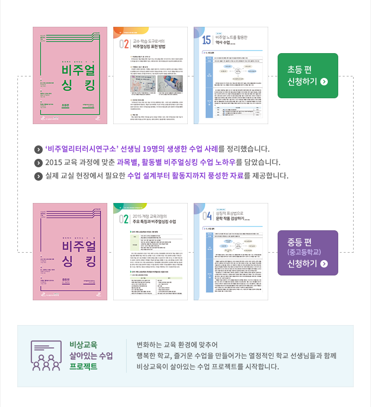비상교육 살아있는 수업 프로젝트