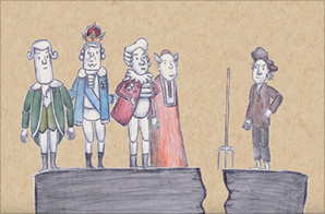 무엇이 프랑스 혁명을 일어나게 했을까?